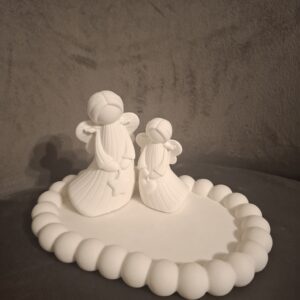 Pladenj z dvema angeloma